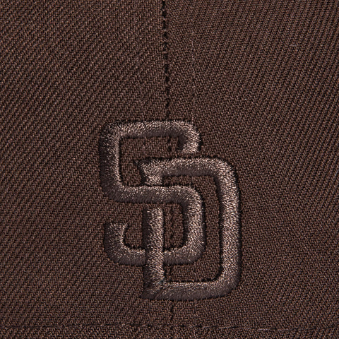 New Era 59Fifty San Diego Padres 1998 World Series Patch Rose Realtree UV Hat - Brown