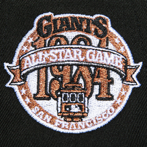 New Era 59Fifty San Francisco Giants 1984 All Star Game Patch Realtree UV Hat - Black