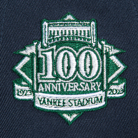 New Era 59Fifty New York Yankees 100th Anniversary Stadium Patch Pinwheel Realtree UV Hat - White, Green, Navy