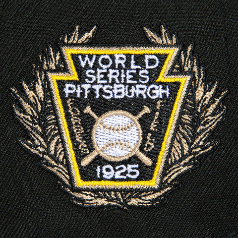 New Era 59Fifty Pittsburgh Pirates 1925 World Series Patch Realtree UV Hat - Black