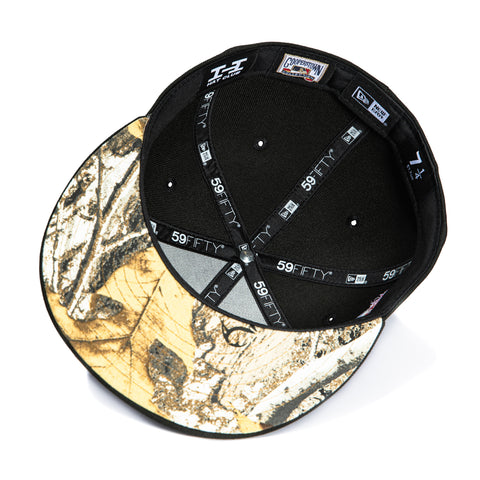 New Era 59Fifty Detroit Tigers 1968 World Series Patch Realtree UV Hat - Black