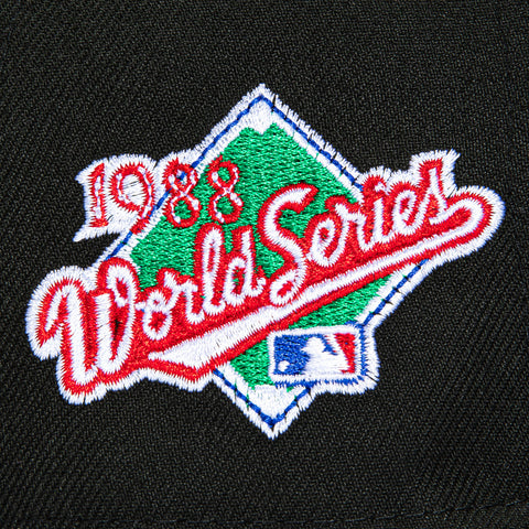 New Era 59Fifty Los Angeles Dodgers 1988 World Series Patch Realtree UV Hat - Black