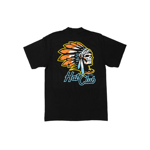 Hat Club Skull Chief Tee - Black Hat Club