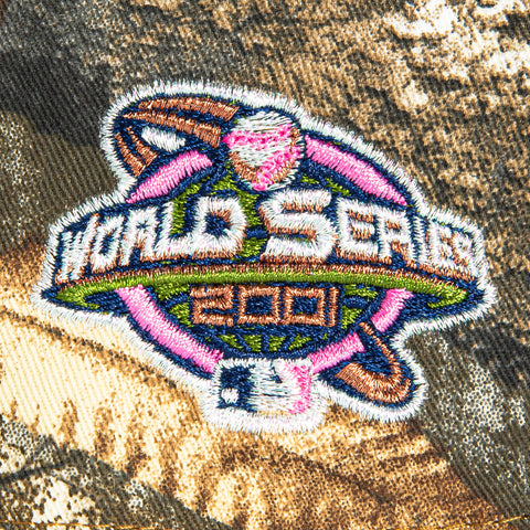 New Era 9Forty A-Frame Arizona Diamondbacks 2001 World Series Patch D Snapback Hat - Realtree, Pink