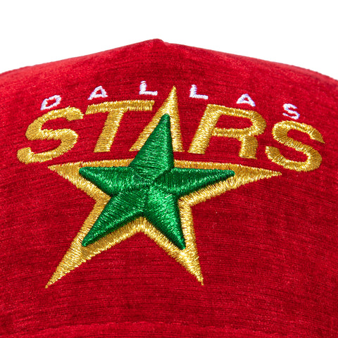 New Era 9Forty A-Frame Holiday Party Dallas Stars 2007 All Star Game Patch Snapback Hat - Red New Era