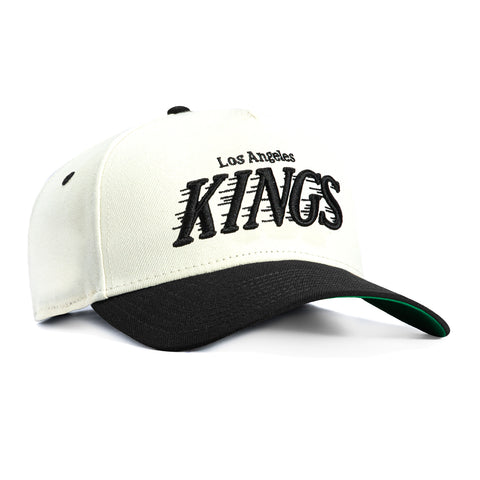 New Era 9Forty A-Frame 8-Ball Los Angeles Kings Snapback Hat - White, Black