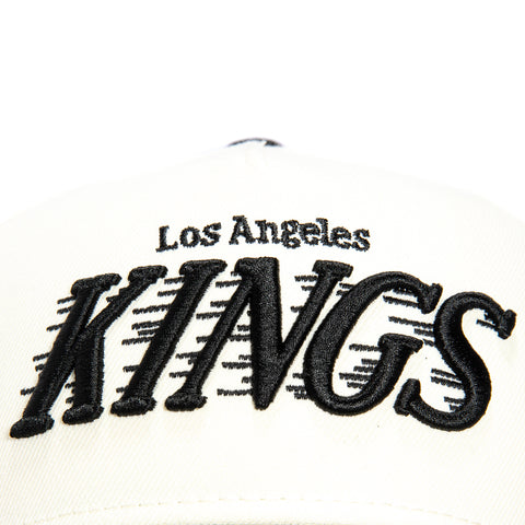 New Era 9Forty A-Frame 8-Ball Los Angeles Kings Snapback Hat - White, Black