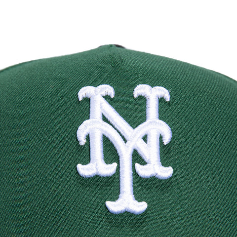 New Era 9Forty A-Frame 8-Ball New York Mets Snapback Hat - Green, Black