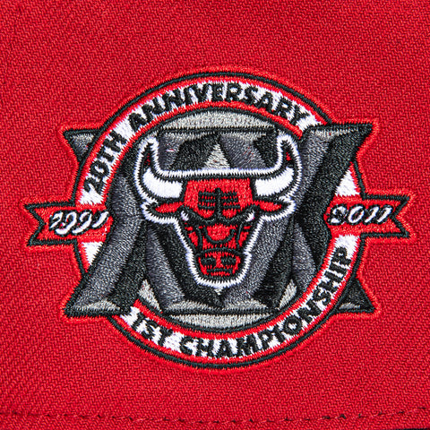 MN BULLS PRO PINCH RED SN Mitchell and Ness