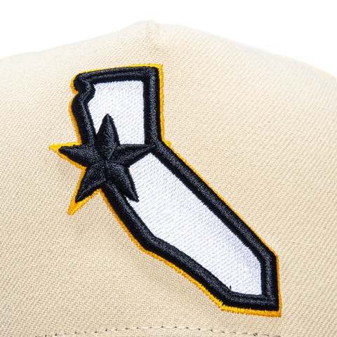 MN WARRIORS PRO PINCH STN/NVY SN Mitchell and Ness