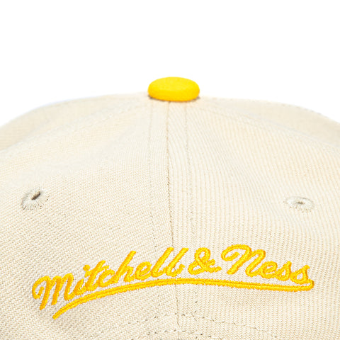MN WARRIORS PRO PINCH STN/NVY SN Mitchell and Ness