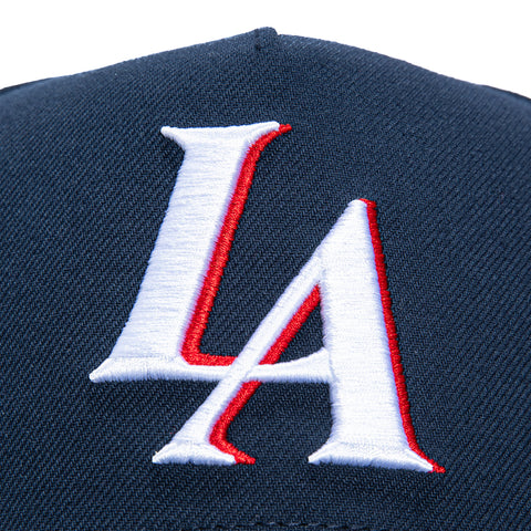 MN CLIPPERS PRO PINCH NVY/GRY SN Mitchell and Ness