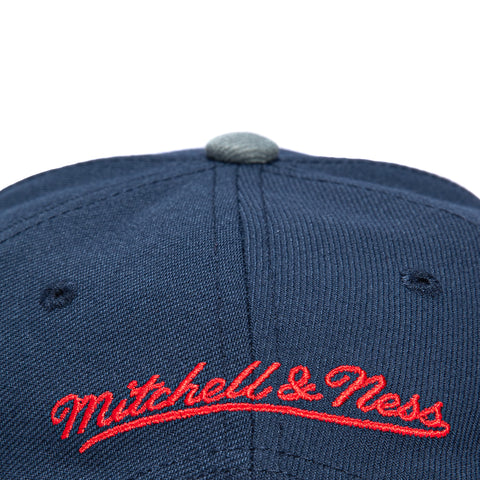 MN CLIPPERS PRO PINCH NVY/GRY SN Mitchell and Ness