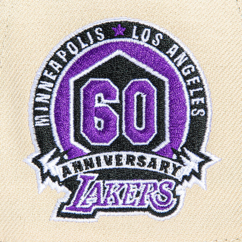 MN LAKERS PRO PINCH STN/BLK SN Mitchell and Ness