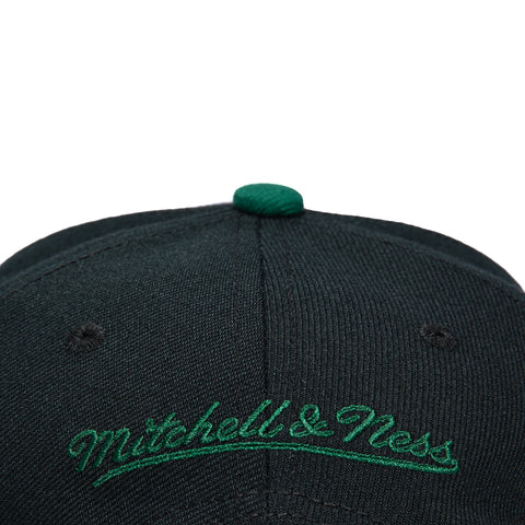 MN SONICS PRO PINCH BLK/GRN SN Mitchell and Ness