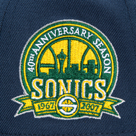 MN SONICS PRO PINCH NVY SN Mitchell and Ness
