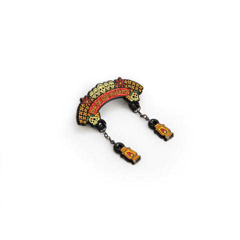 Hat Club Stone Dome Pin - Multi-Color