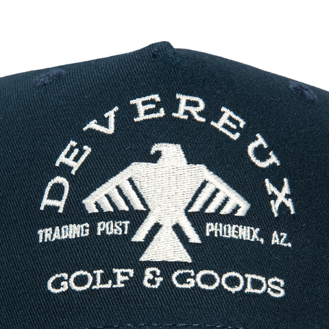 Devereux A-Frame Thunderbird The A-Player Snapback Hat - Navy Devereux