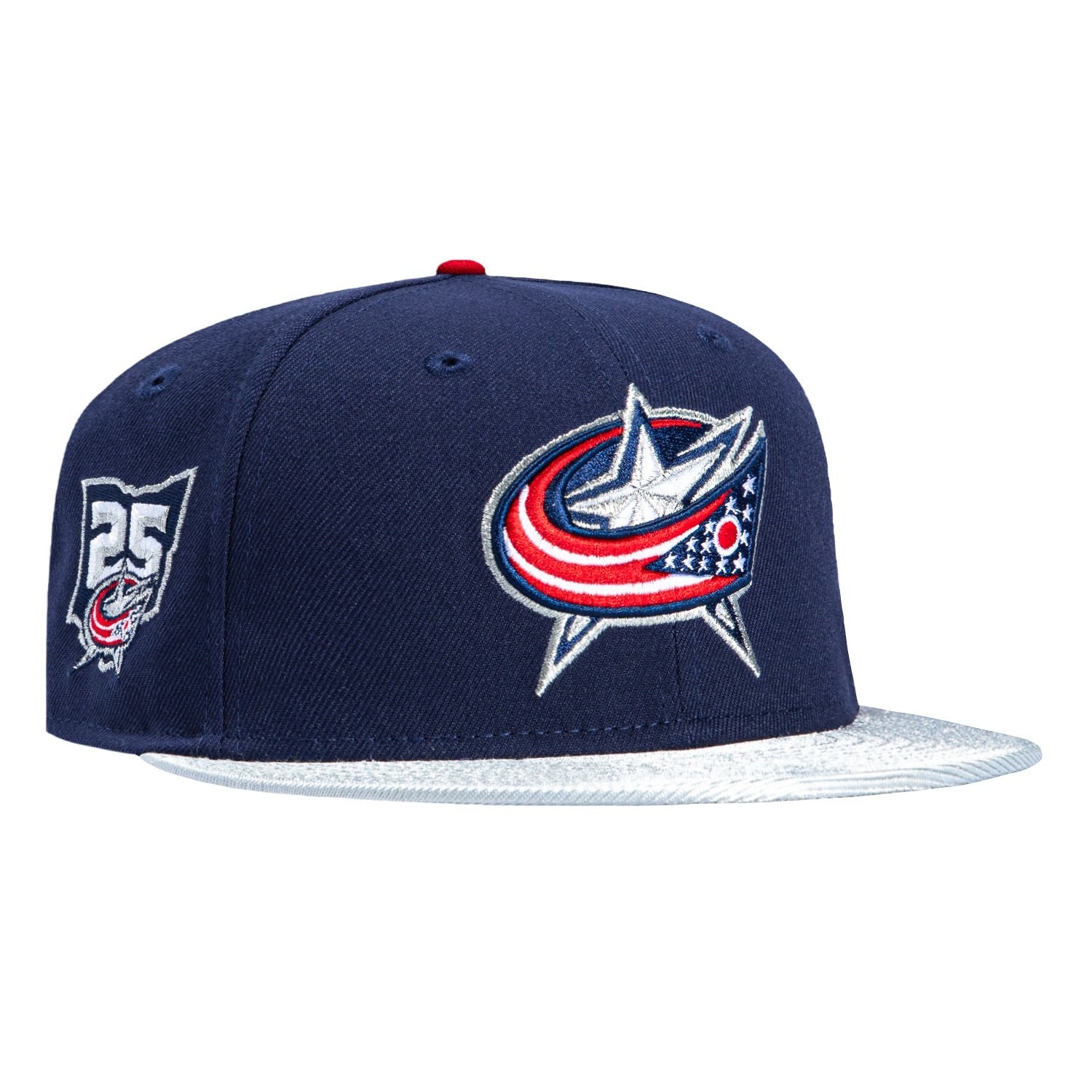 コブクロ 59FIFTY KOBUKURO25TH ANNIVERSARY New Era 59Fifty Columbus Blue Jackets 25th Anniversary Patch Hat