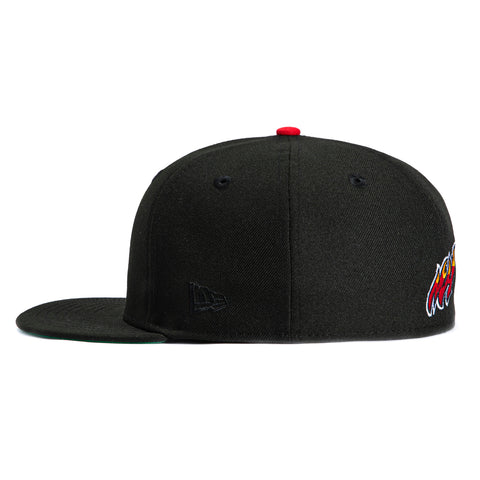 New Era 59Fifty Miami Heat 1990 All Star Game Patch Hat - Black New Era