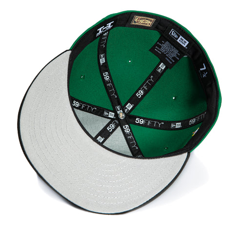 New Era 59Fifty Boston Celtics 2007 All Star Game Patch Alternate Hat - Kelly, Black New Era