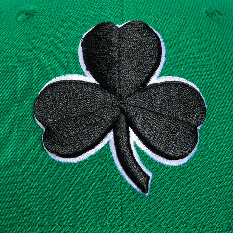 New Era 59Fifty Boston Celtics 2007 All Star Game Patch Alternate Hat - Kelly, Black New Era