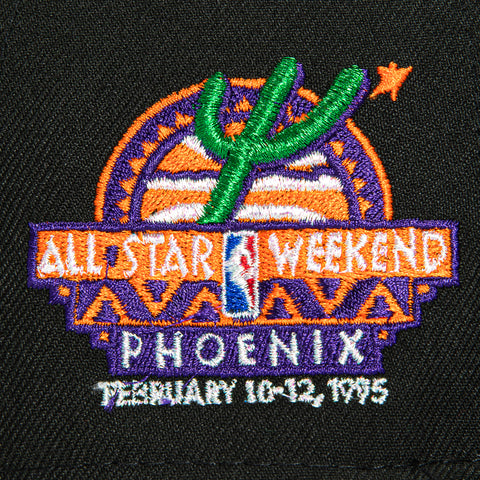 New Era 59Fifty Miami Heat 1995 All Star Game Patch Hat - Black New Era