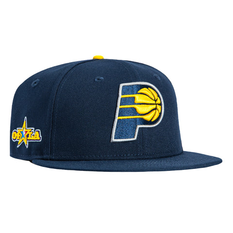 New Era 59Fifty Indiana Pacers 2004 All Star Game Patch Hat - Navy New Era