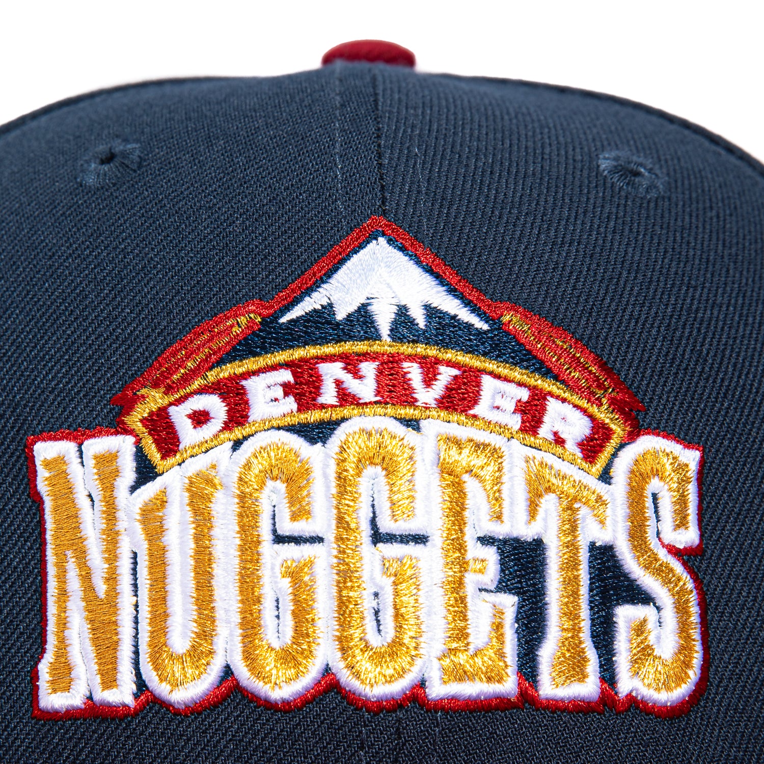 New Era 59Fifty Denver Nuggets 1994 Hat - Navy, Cardinal – Hat Club