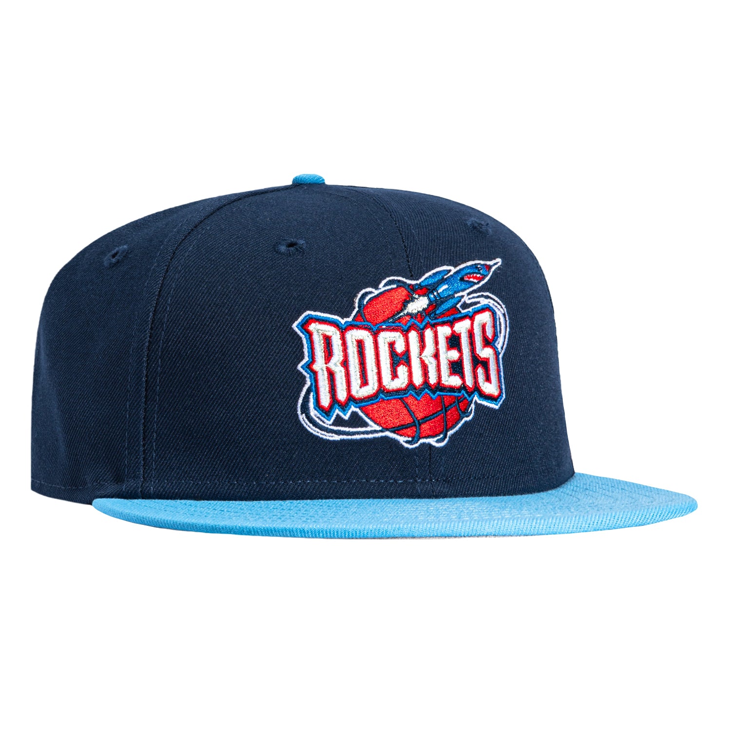 New Era 59Fifty Houston Rockets 1996 Hat - Navy, Light Blue – Hat Club