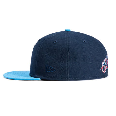 NBA CORE 2TONE ROCKETS 96 NVY/LBL New Era