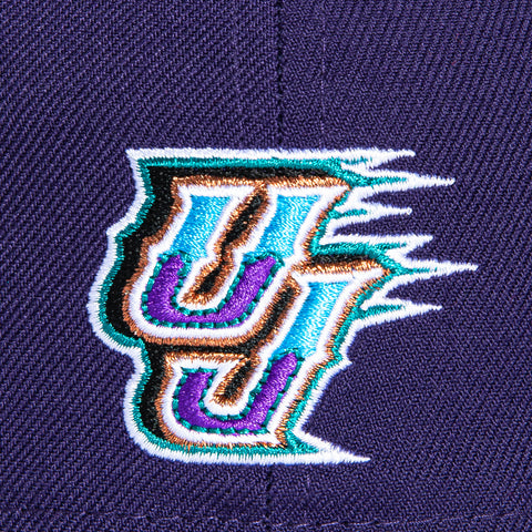 New Era 59Fifty Utah Jazz 1993 All Star Game Patch Alternate Hat - Purple, Teal New Era