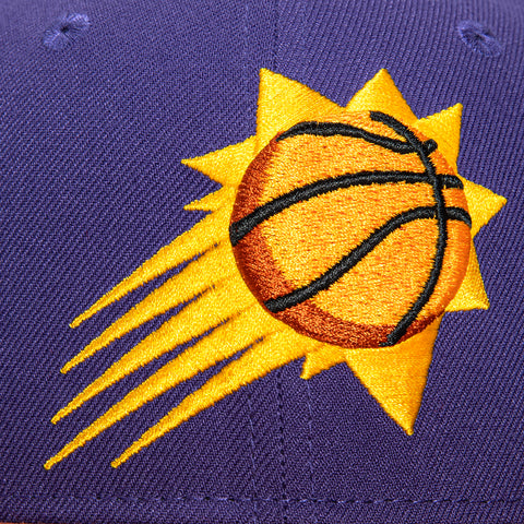 New Era 59Fifty Phoenix Suns 2009 All Star Game Patch Hat - Purple, Burnt Orange New Era