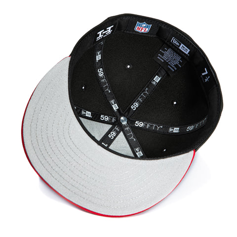 2TONE 49ERS RIVALRY WORD BLK/RED New Era
