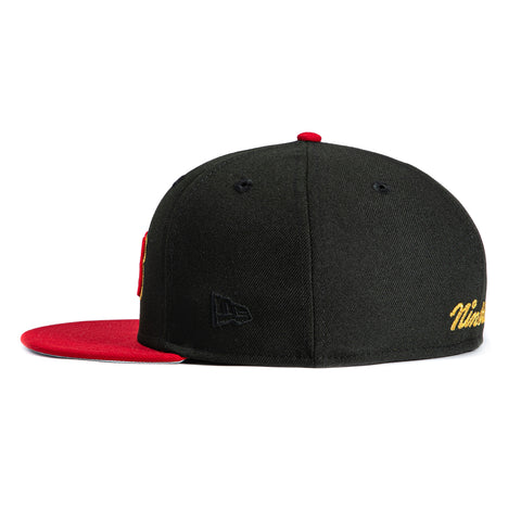 2TONE 49ERS RIVALRY WORD BLK/RED New Era
