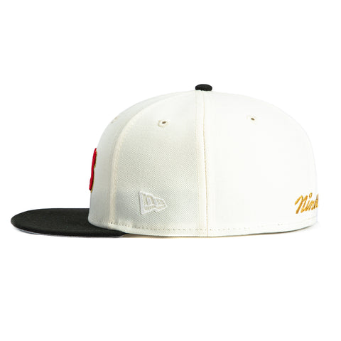 2TONE 49ERS RIVALRY WORD WHT/BLK New Era
