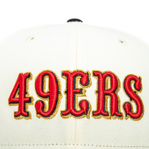 2TONE 49ERS RIVALRY WORD WHT/BLK New Era