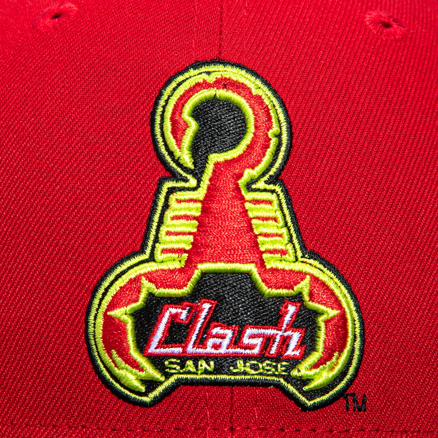 New Era 59Fifty San Jose Earthquakes Clash Hat - Red, Black – Hat Club