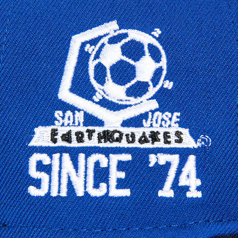 2TONE SAN JOSE EARTHQUAKES 74 ROY/BLK New Era