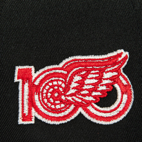 5950 RED WINGS 100TH BLK New Era