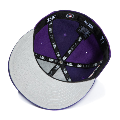 New Era 59Fifty Chicago Cubs 2025 Tokyo Series Patch Pinwheel Hat - Purple, Purple New Era
