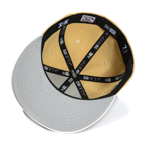 New Era 59Fifty Cincinnati Reds 1970 All Star Game Patch Hat - Khaki, Stone New Era