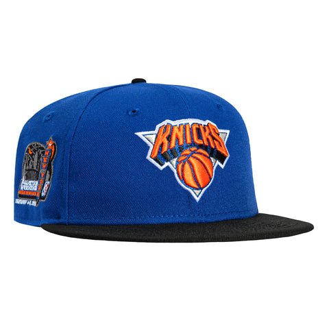 New Era 59Fifty New York Knicks 1998 All Star Game Patch Hat - Royal, Black New Era