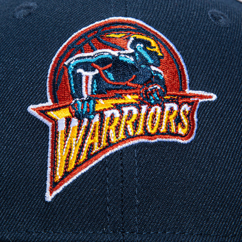 New Era 59Fifty Golden State Warriors 2003 All Star Game Patch Hat - Navy, Black New Era
