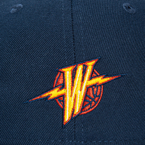New Era 59Fifty Golden State Warriors 2003 All Star Game Patch Hat - Navy, Black New Era