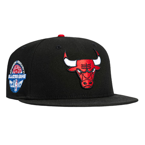 New Era 59Fifty Chicago Bulls 1988 All Star Game Patch Hat - Black New Era