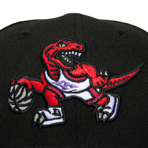 New Era 59Fifty Toronto Raptors 2000 All Star Game Patch 1995 Alternate Hat - Black, Purple New Era