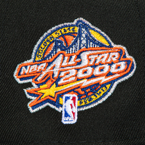 New Era 59Fifty Toronto Raptors 2000 All Star Game Patch 1995 Alternate Hat - Black, Purple New Era