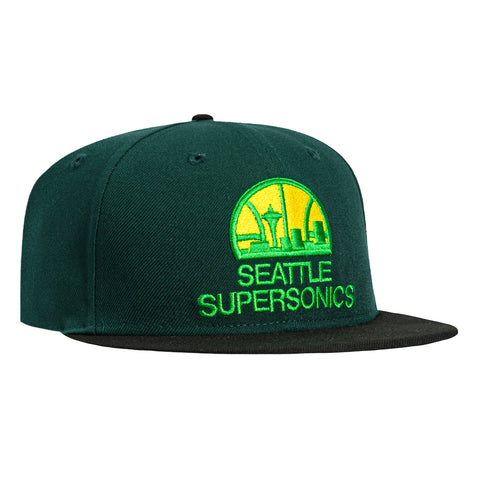 NBA CORE 2TONE SONICS 75 GRN/BLK New Era