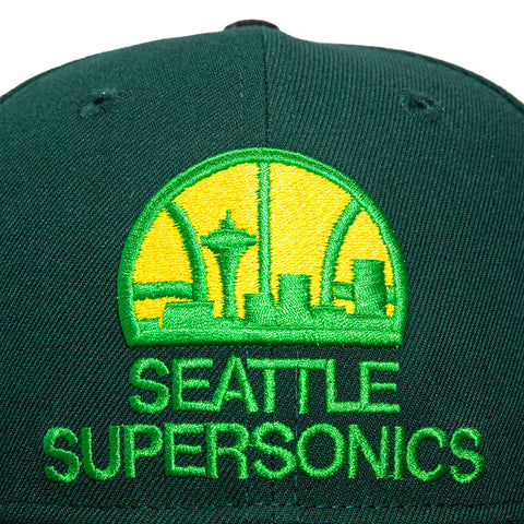 NBA CORE 2TONE SONICS 75 GRN/BLK New Era